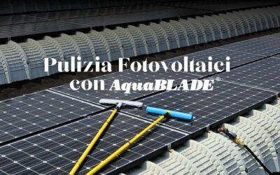 Protetto: Pulizia Pannelli Fotovoltaici con Aquablade Tergivetro e FlexTube